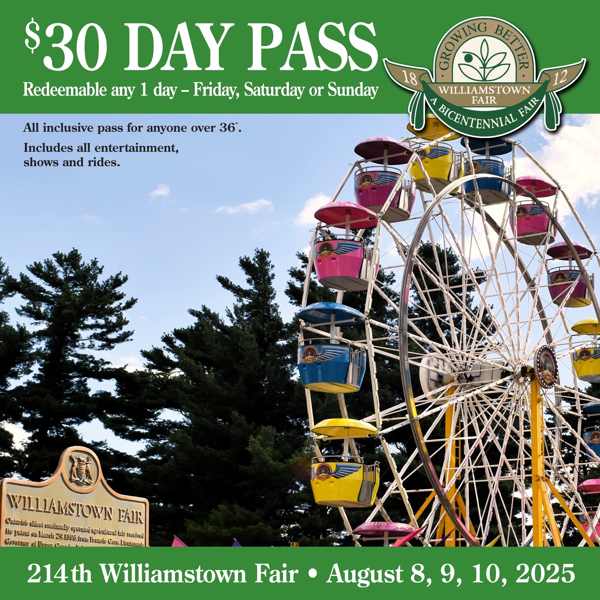 214th Williamstown Fair – Williamstown Fairgrounds