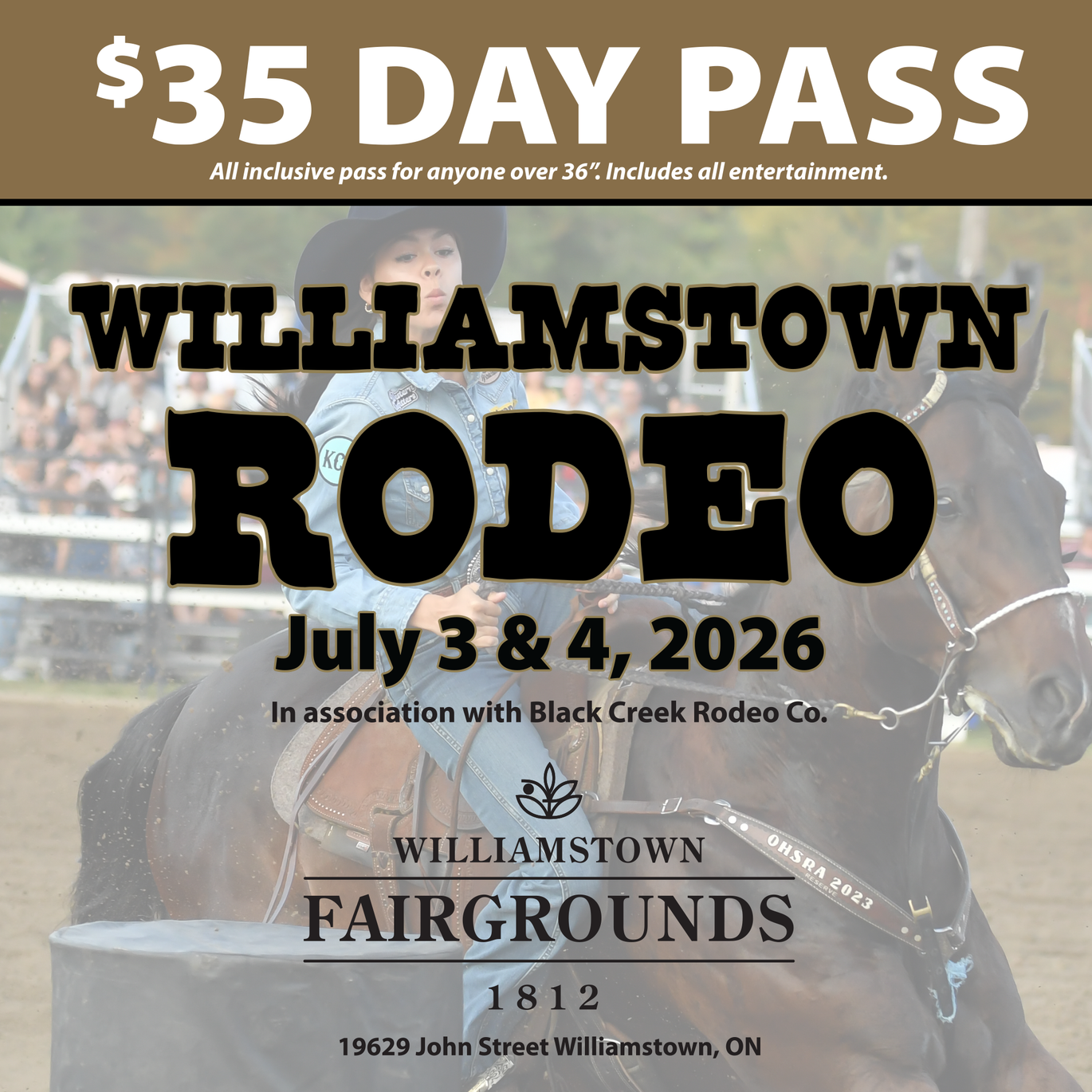 2026 Williamstown Rodeo – Williamstown Fairgrounds